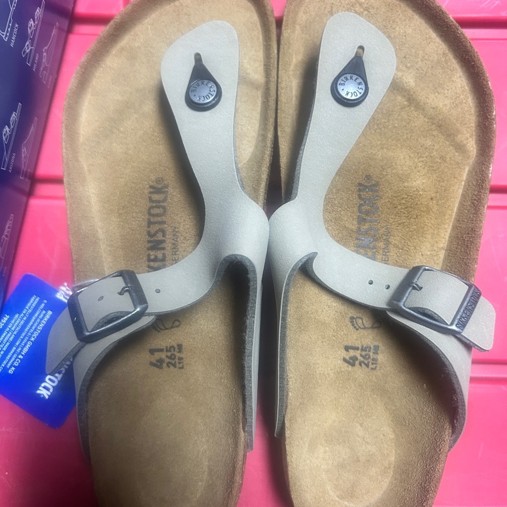 Birkenstock Women's Sandals in Gray and Brown